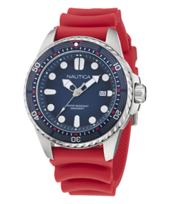 Zegarek żeglarski Nautica NAPSDF502 – Zegarek żeglarski Nautica NAPSDF502 – Still Dive (diver) — widok z przodu, pełny zegarek