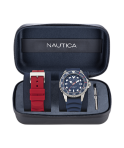 Zegarek żeglarski Nautica NAPSDS504 – Zegarek żeglarski Nautica NAPSDS504 – Still Dive (diver) — ujęcie produktowe (kąt)