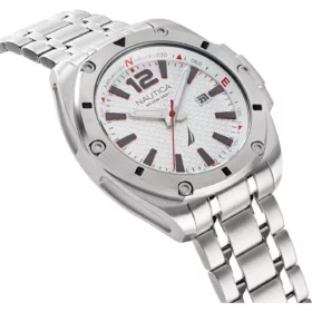 Zegarek żeglarski Nautica NAPTCS221 – Tin Can Bay Multifunction White Dial