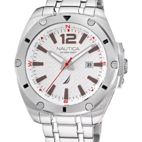 Zegarek żeglarski Nautica NAPTCS221 – Tin Can Bay Multifunction White Dial