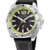 Zegarek żeglarski Nautica NAPTCS222 Tin Can Bay Textured Silicone 3-Hand – szczegół tarczy