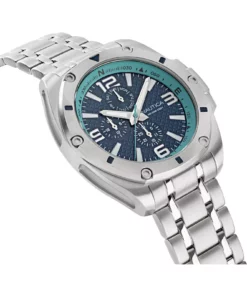 Zegarek żeglarski Nautica NAPTCS225 Tin Can Bay Multifunction Stainless Steel – front