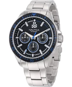 Zegarek żeglarski Nautica NAPWRF407 NCT Windrose 3-Hand Stainless Steel – szczegół tarczy