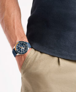 Zegarek żeglarski Nautica NAPWRS501 – WRS multifunction — na nadgarstku, 46.5 mm, stal nierdzewna z recyklingu
