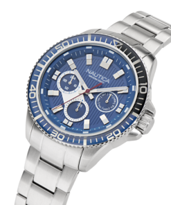 Zegarek żeglarski Nautica NAPWRS505 – Zegarek żeglarski Nautica NAPWRS505 – NCT Windrose multifunction — ujęcie zegarka pod kątem (3/4)