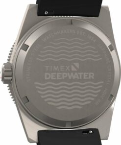 Zegarek nurkowy Timex TW2W73800 Deepwater Reef 200 Titanium Automatic – szczegół tarczy