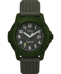 Zegarek żeglarski Timex TW4B34700 – Zegarek żeglarski Timex TW4B34700 – Expedition Ridge — widok z przodu, pełny zegarek