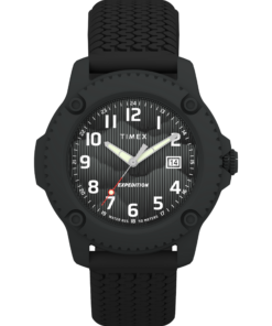 Zegarek żeglarski Timex TW4B34800 – Zegarek żeglarski Timex TW4B34800 – Expedition Ridge — widok z przodu, pełny zegarek