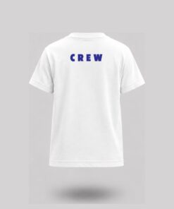 T-shirt na rejs CREW dziecięcy – tył z napisem CREW