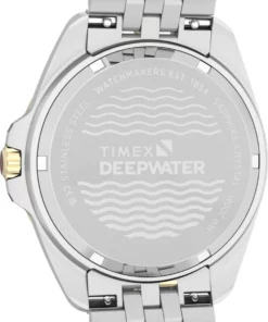 Timex Deepwater Arctic TW2Y64700, 40,5 mm, wersja dwukolorowa — dekiel z grawerem