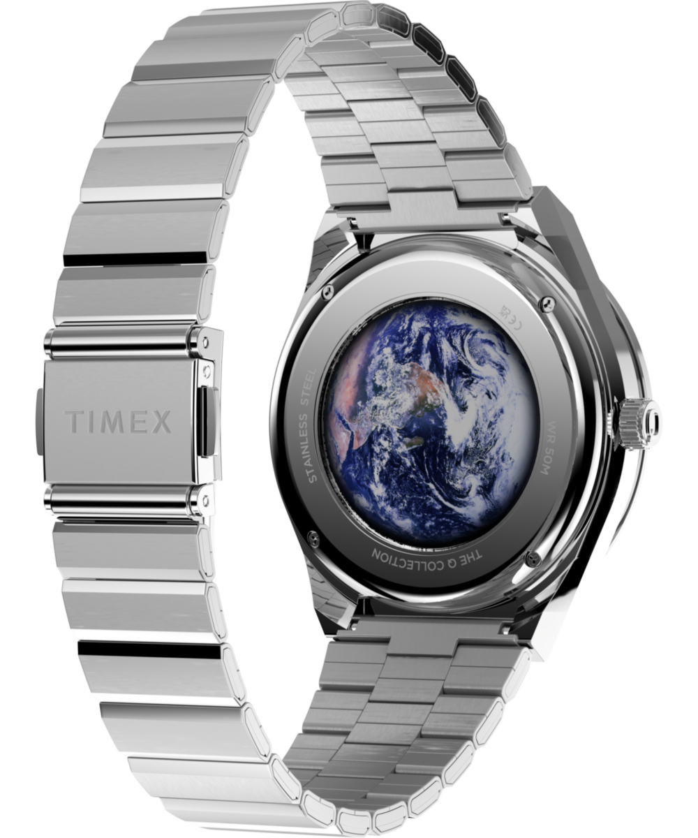 Q Timex NASA TW2Y56700 40 mm czarna tarcza bransoleta — widok 5