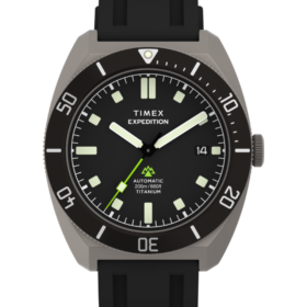 Timex Expedition Pioneer Titanium Automatic TW2Y63600 — 41 mm, tytan, szafir, 200 m