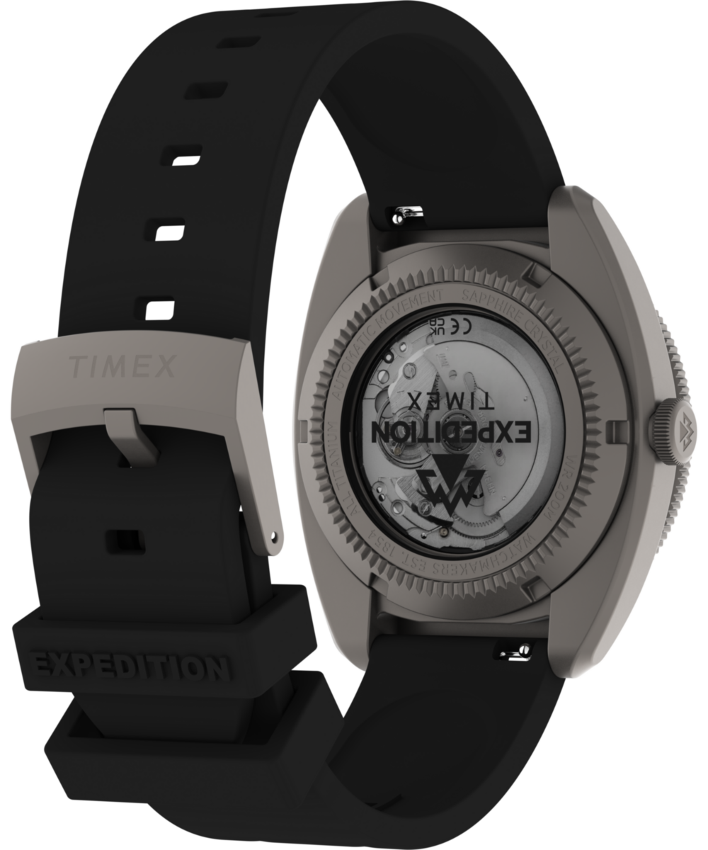 Timex Expedition Pioneer Titanium Automatic TW2Y63600 41 mm tytan pasek HNBR — widok 6
