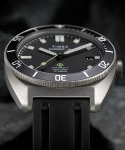 Timex Expedition Pioneer Titanium Automatic TW2Y63600 41 mm tytan pasek HNBR — widok 8